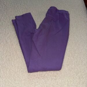 Place Purple Cotton Blend Leggings